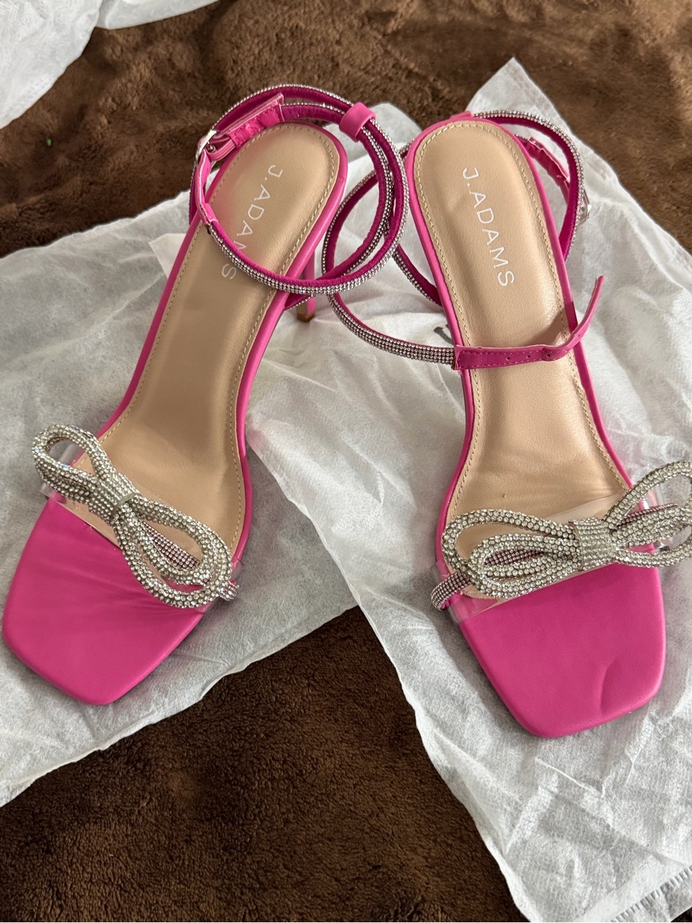 J Adams pink heels